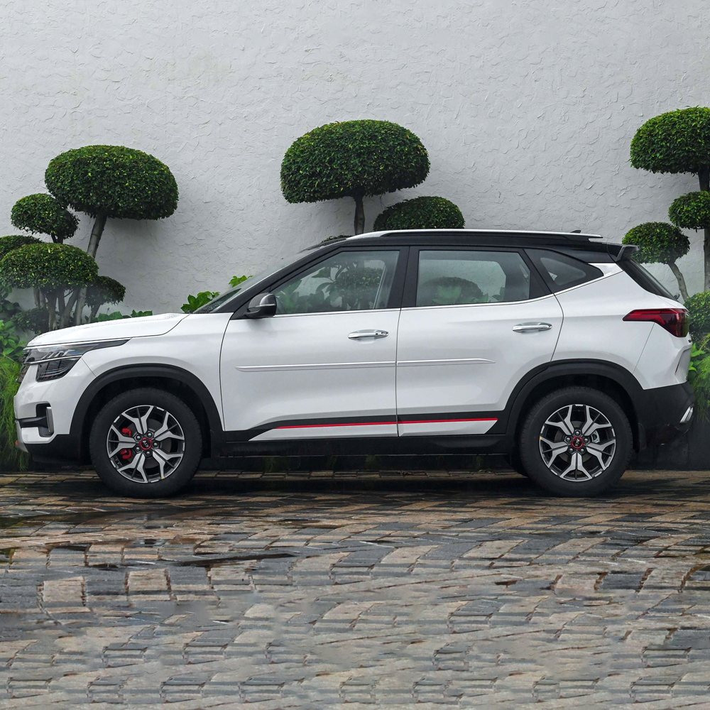 Kia Seltos Painted Body Side Molding 2021 2023 / FE7SELTOS21